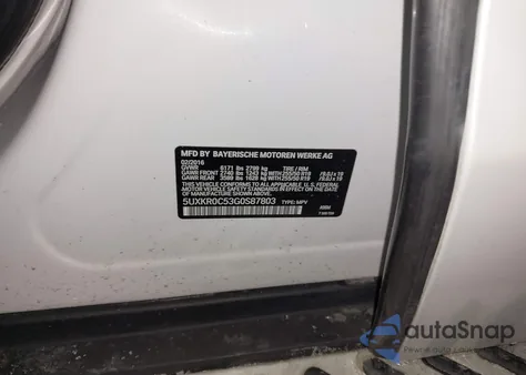 2016 BMW X5 xDrive35I from USA, damaged, VIN 5UXKR0C53G0S87803